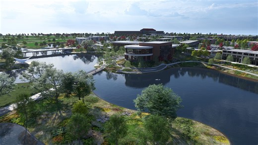 Massive new Waukee neighborhood would have city buildings, housing, retail and a lake