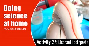 Elephant Toothpaste: Doing Fun Science at Home during School Closures (Activity #27) | Science Buddies Blog