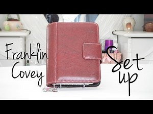 Franklin Covey EasyPlan Compact Setup /Filofax Planner