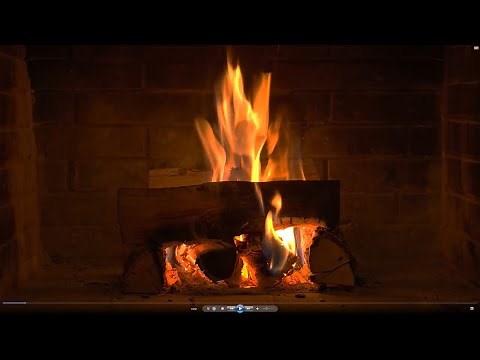 Real fireplace 🔥 - Vrai feu de cheminée 🔥