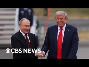 Putin gets red carpet treatment at Trump summit in Alaska