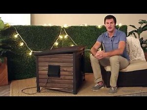 Akoma Hound Heater Deluxe Dog House Furnace - Product Review Video