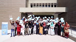 The DRF team, led by our Senior Program Manager Zainab Durrani, just wrapped up the second Digital Literacy and Citizenship Bootcamp at Karakoram International University (KIU)! 🎉 Supported by the U.S. Embassy Islamabad, this 10-day intensive program kicked off on June 1st with inspiring words from keynote speaker Ms. Alejandra Baez and a warm welcome from Dr. Ataullah Shah, Vice Chancellor of KIU. Our Bootcamp empowered 61 students with essential skills in legal knowledge, social science resea