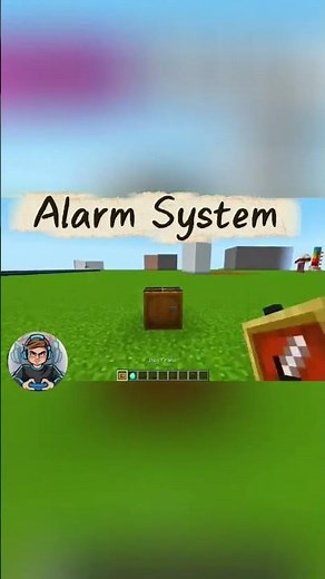 how to build Alarm system in Minecraft