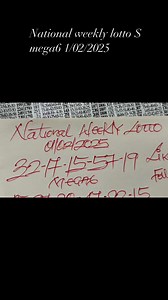 National weekly lotto. | De-graft lottery research.