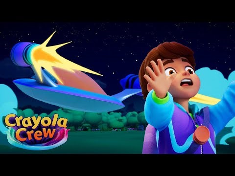Outer Space Adventure! | 45 Minutes of Crayola Crew Full Episodes | Imagination Cartoons for Kids