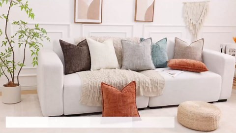 Large Candle Holders for Pillar Candles - Rustic Farmhouse Style Home Decor - Perfect for Table Centerpieces, Coffee Table or Fireplace Mantel - 3 Piece Set - White