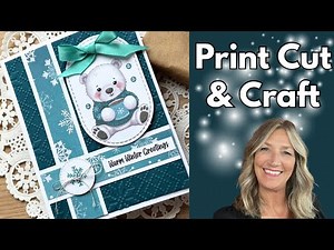 Easy Winter Critter Cards! ❄️ | Kendra’s Card Challenge Bonus Printable #KCC20