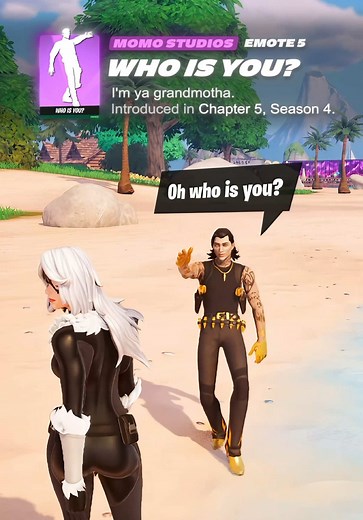 WHO IS YOU Trend in Fortnite - Dance Animation