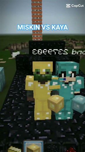 Miskin vs Kaya versi minecraft