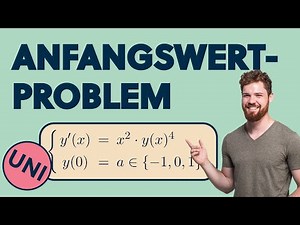 UNI PRÜFUNG Anfangswertproblem & maximales Definitionsintervall, Nicht-Lineare DGL