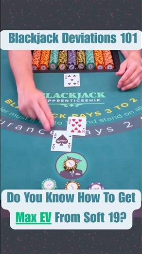 Deviations help gain an edge when counting cards in blackjack