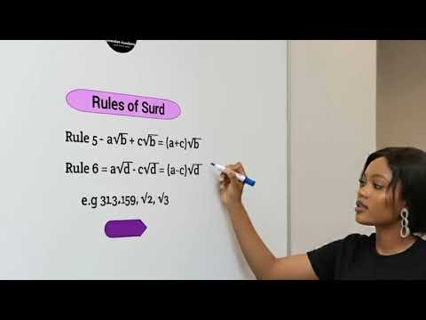 JAMB/WAEC 2026 MATHEMATICS: SURD(Complete Tutorial)