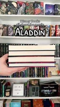 Have you read any of these #aladdin books? #disney #disneybooks #booktube #booktok #books