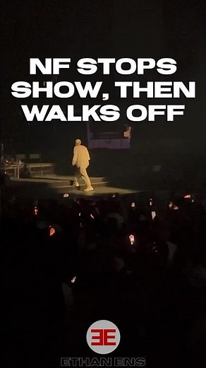 NF STOPS SHOW, WALKS OFF (HOPE TOUR 2023) ‪@EthanGoesToConcerts‬