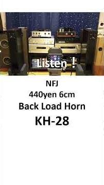 NFJ440yen6cm KH 28 #diyspeaker