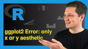 R ggplot2 Error: stat_count() must not be used with a y aesthetic (Example)