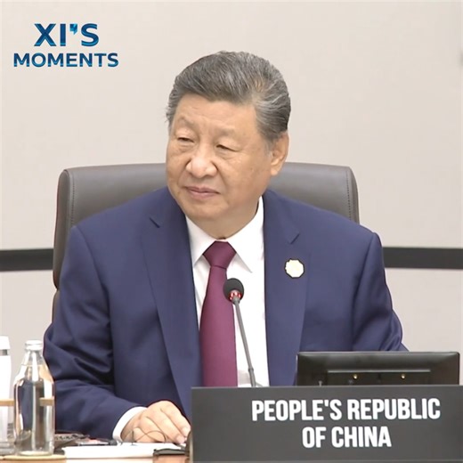 40K views · 445 reactions | President #XiJinping attended the first session of the 32nd #APEC Economic Leaders' Meeting in Gyeongju, South Korea, on Friday and delivered a speech titled "Building an Inclusive Open Asia-Pacific Economy for All." #XiDiplomacy | Xi's Moments | Facebook