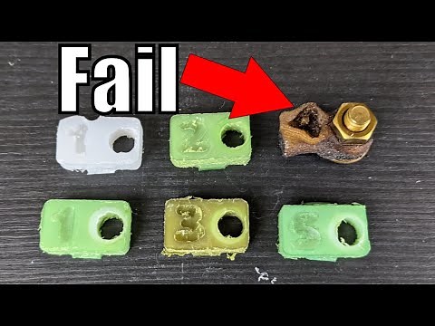 Dyeing HDPE plastic experiments