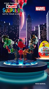 A new adventure to share with your kids. Discover the new Marvel toys with Kinder Surprise. Find out more. | Kinder | Facebook