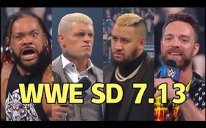 【WWE SD7.13】骑士挑战冠军！暴打科迪与奥顿！索罗无法无天！