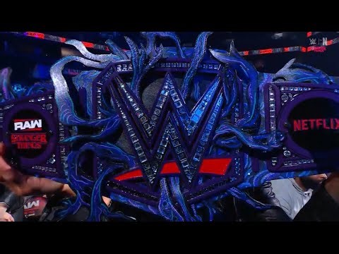 WWE/Stranger Things Belt Has Been Revealed & It Looks Insane!