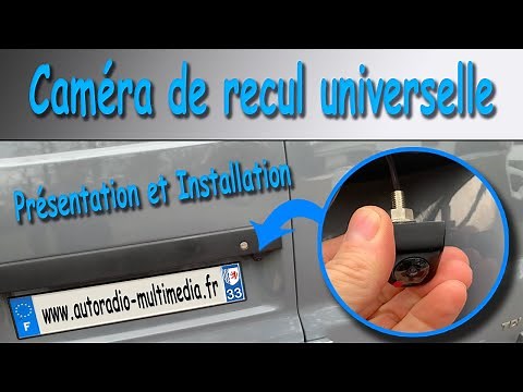 Installation & Presentation Universal Reversing Camera 🚗