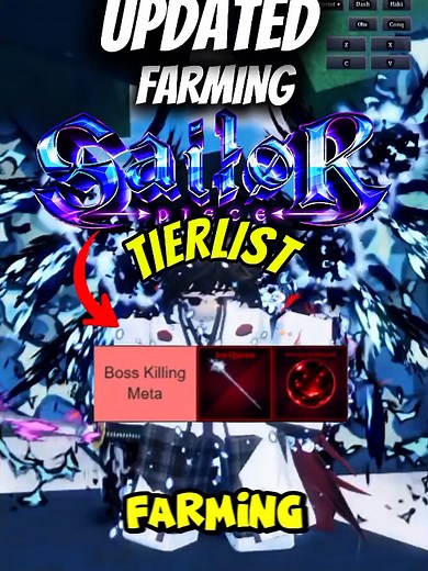 Sailor Piece: Updated Farming Tier List & Boss Meta