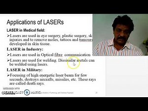 4.5 Applications of lasers