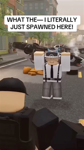 POV: Roblox Police Got No Chill 🚓😂 #roblox #robloxedit #robloxshorts #robloxgames