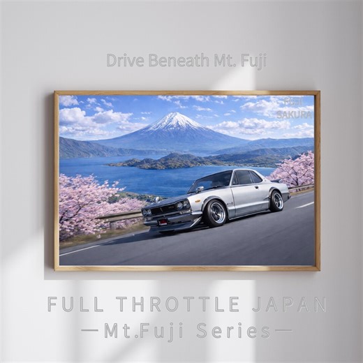 Mount Fuji Classic Japanese Car Puzzle – Vintage Sports Car Scenic Japan Jigsaw Puzzle | 96 - 1000 Piece Puzzle Gift for Car Lovers - Etsy UK