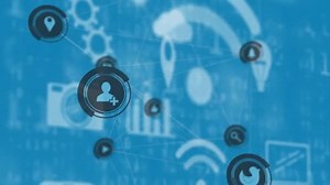 Animation Network Connections Media Icons Communication Technology Data Sharing Digital