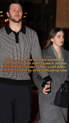 2.9K views · 13 reactions | No wonder Hailee Steinfeld seemed so uneasy during Josh Allen's speec... | CelebRewind USA | Facebook