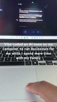 Vibe-coded an AI team to run my businesses
