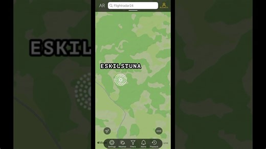 How to use Aeronautical Charts on Flightradar24 mobile #shorts