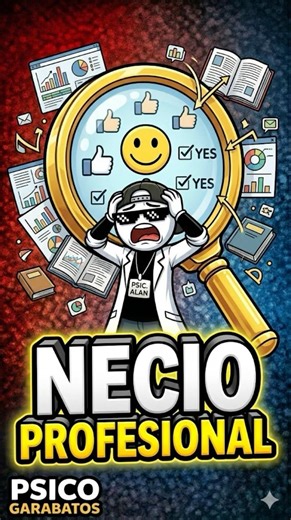ERES un Necio Profesional (y así funciona tu cerebro) 🤡🏆