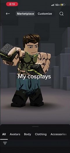 My jojo roblox cosplays