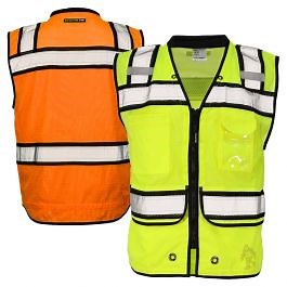 OV6100 HiVis Class 2 Heavy Duty Utility Vest with ProPocket®