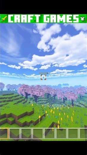 Lokicraft (CHERRY BIOME)🔥🌸 Pink Tree Garden Seed 🤯 After Update #shortsfeed #lokicraft #viral #seed
