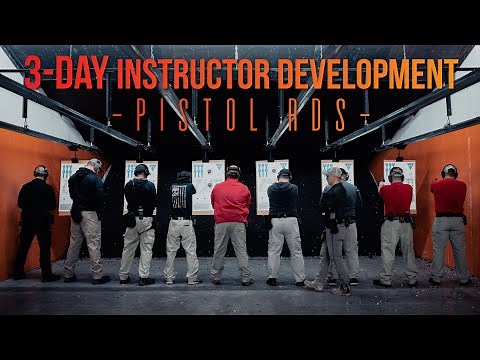 3 DAY INSTRUCTOR DEVELOPMENT PROGRAM