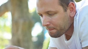 Young Man Eating Fresh Strawberries Outdoor Stock Footage Video (100% Royalty-free) 1226599 | Shutterstock