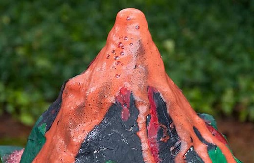 Experimento: un volcán en erupción | Sapos y Princesas