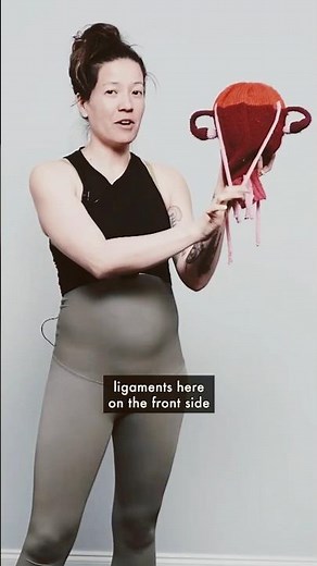 Round ligament of uterus.#obstetricsgynecology