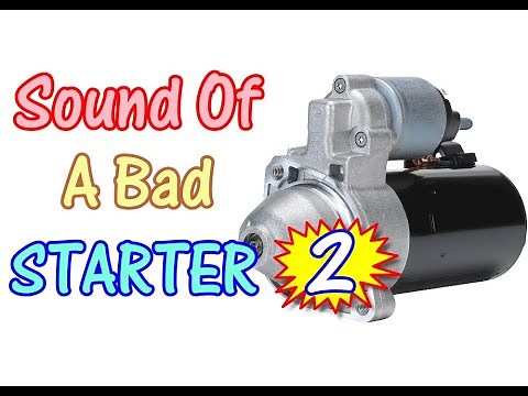 ⭐ Part 2 - How Does A Starter Going Bad Sound? - Sounds Of A Bad Starter