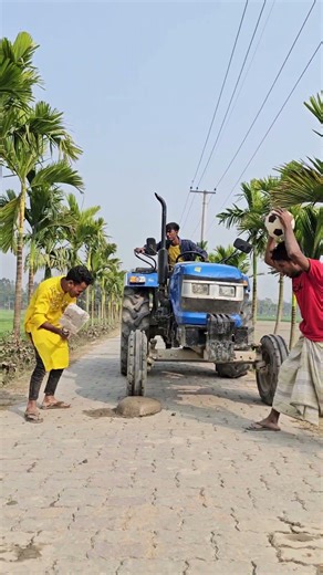 Who is dumping garbage in the middle of the road?