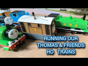 Running Thomas & Friends Trains Collection HO Scale Bachmann