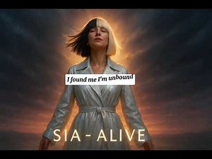 Sia - Alive (AI Version | Lyric Video)