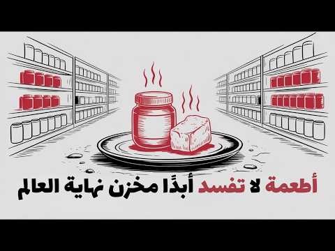 أطعمة لا تفسد أبدًا… مخزن نهاية العالم الحقيقي!