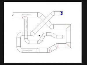 SDUCT HVAC ductwork for AutoCAD - video #1