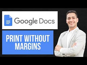 How to Print Without Margins in Google Docs | No Margin Printing